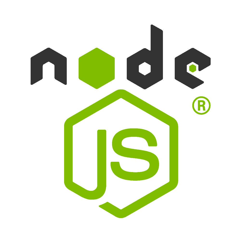 Green nodejs logo